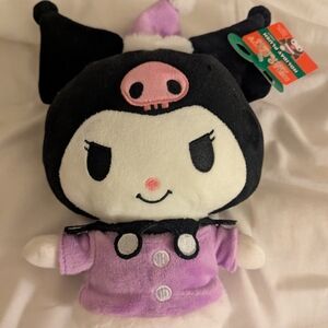 Kuromi Plush Toy - Black and Purple